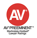AV Preeminent Martingdale-Hubbell Lawyer Ratings